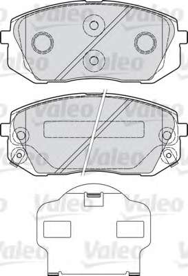 Комплект тормозных колодок, дисковый тормоз