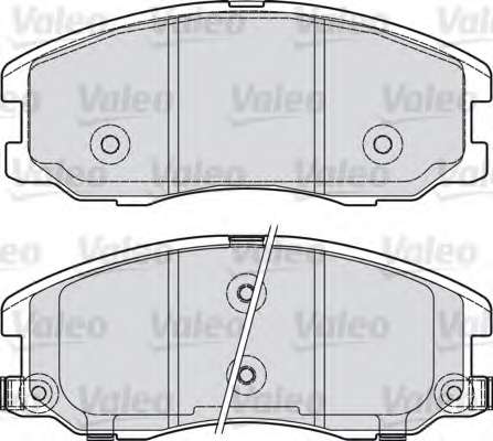 Комплект тормозных колодок, дисковый тормоз