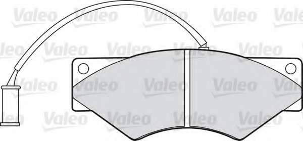 Комплект тормозных колодок, дисковый тормоз