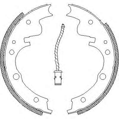 Комплект тормозных колодок