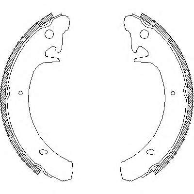 Гальмівні колодки зад. Kalina/Priora/Samara/Slavuta (76-18)