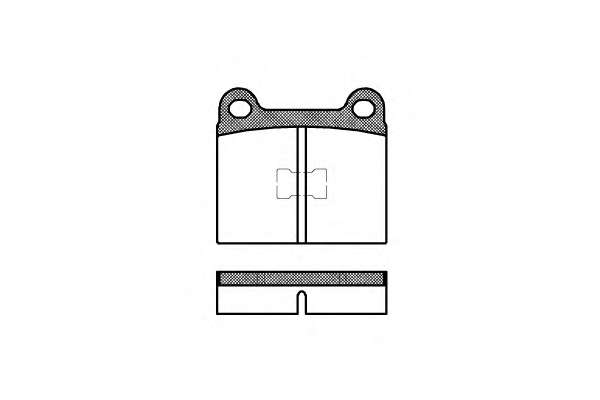 Колодки гальмівні