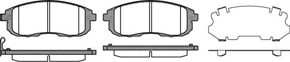 Колодки гальмівні