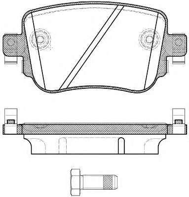 Колодки гальмівні