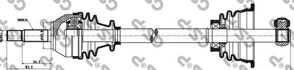 POLOS NAPEDOWA KPL.    /250001/ SZT GSP  GSP1
