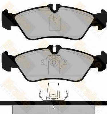 Комплект тормозных колодок, дисковый тормоз