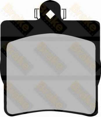 Комплект тормозных колодок, дисковый тормоз