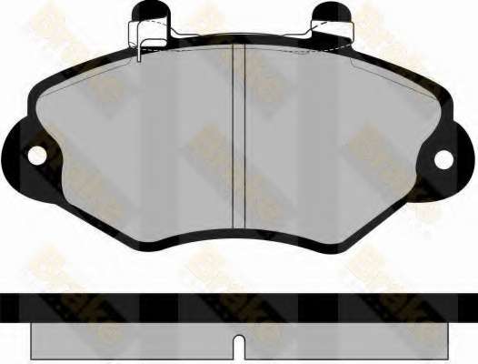 Комплект тормозных колодок, дисковый тормоз