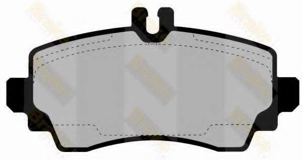 Комплект тормозных колодок, дисковый тормоз