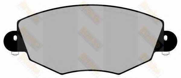 Комплект тормозных колодок, дисковый тормоз