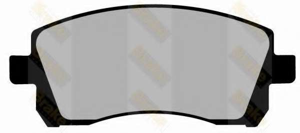 Комплект тормозных колодок, дисковый тормоз