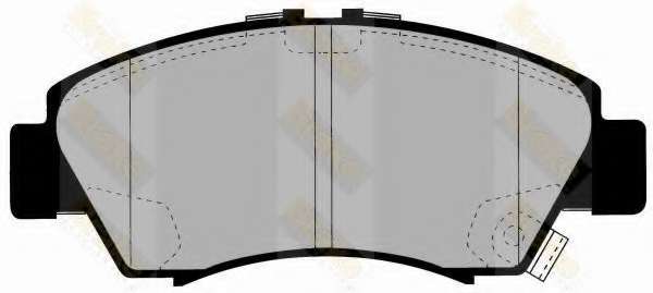 Комплект тормозных колодок, дисковый тормоз