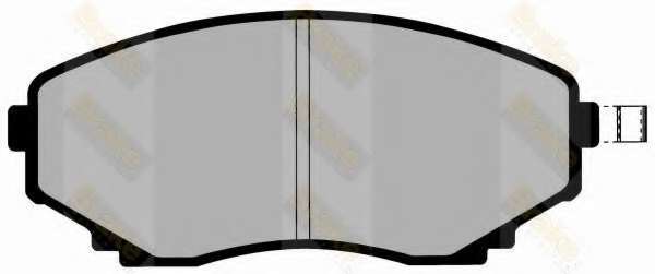 Комплект тормозных колодок, дисковый тормоз