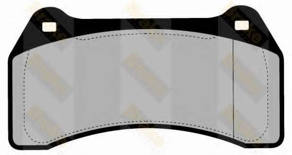 Комплект тормозных колодок, дисковый тормоз