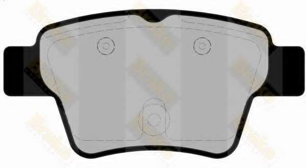 Комплект тормозных колодок, дисковый тормоз