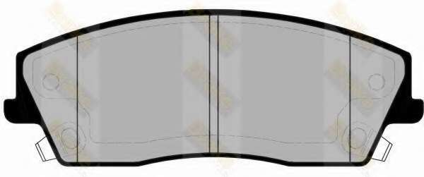 Комплект тормозных колодок, дисковый тормоз