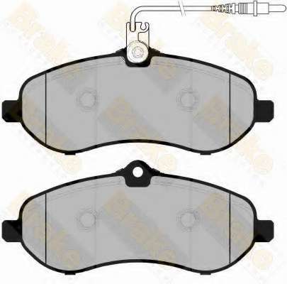Комплект тормозных колодок, дисковый тормоз