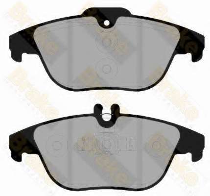 Комплект тормозных колодок, дисковый тормоз