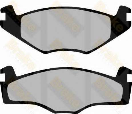 Комплект тормозных колодок, дисковый тормоз