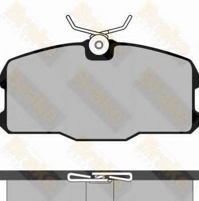 Комплект тормозных колодок, дисковый тормоз