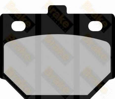 Комплект тормозных колодок, дисковый тормоз