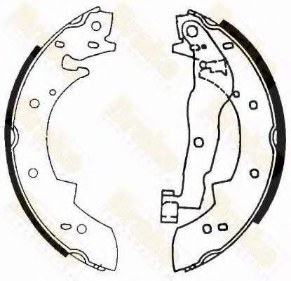 Комплект тормозных колодок