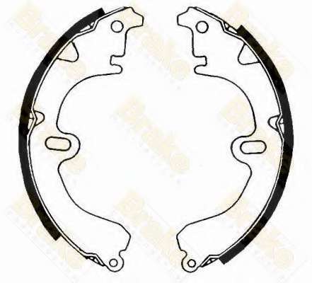 Комплект тормозных колодок