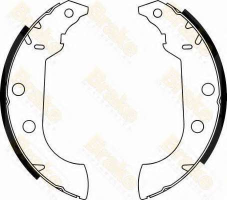 Комплект тормозных колодок