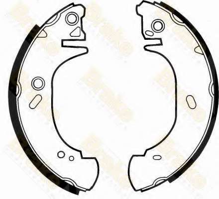 Комплект тормозных колодок