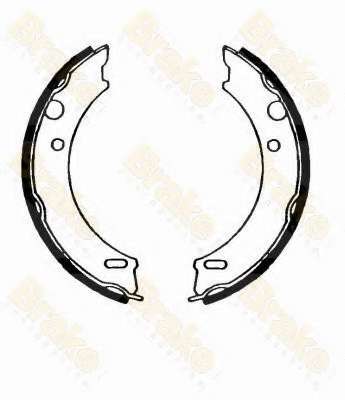 Комплект тормозных колодок, стояночная тормозная система