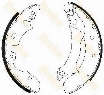 Комплект тормозных колодок