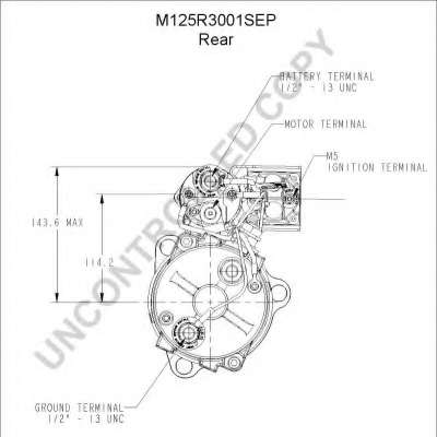 CATERPILLAR, 4M5615, Стартер