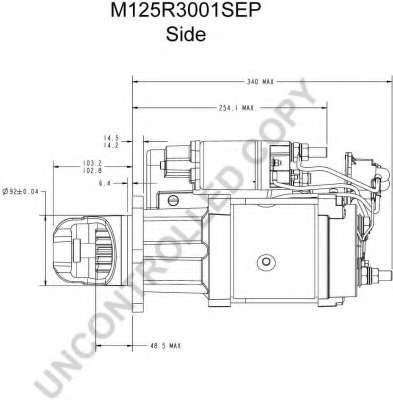 CATERPILLAR, 4M5615, Стартер