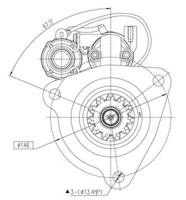RENAULT, 5001866293, Стартер