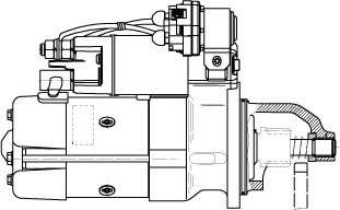 CUMMINS, 4948058, Стартер