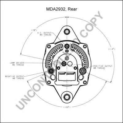 MACK, 2MJ4139M, Генератор