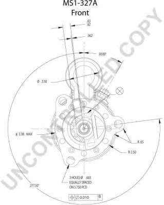 PRESTOLITE ELECTRIC, MS1-327A, Стартер