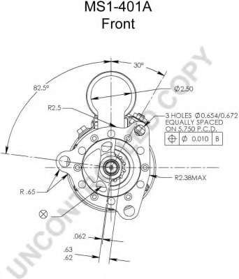 PRESTOLITE ELECTRIC, MS1-401A, Стартер