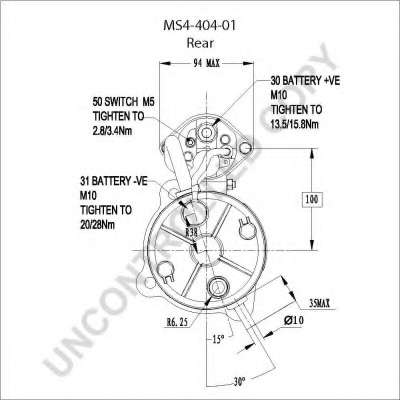 CUMMINS, 4930605, Стартер