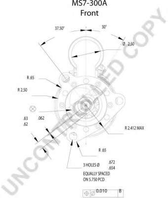 PERKINS, CV65433, Стартер