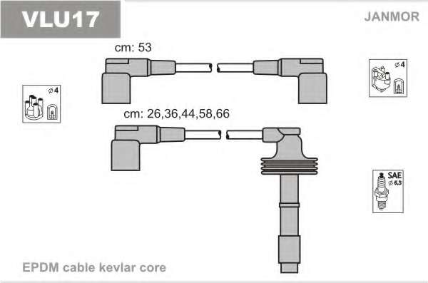 Провода в/в Volvo S70 2.0-2.5 97-00