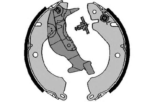 Комплект тормозных колодок