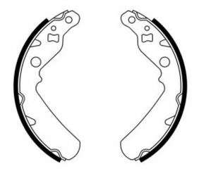 Комплект тормозных колодок