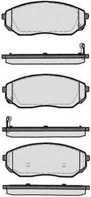 Комплект тормозных колодок, дисковый тормоз
