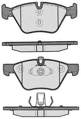 Комплект тормозных колодок, дисковый тормоз