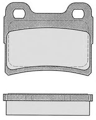 Комплект тормозных колодок, дисковый тормоз