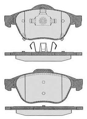 Комплект тормозных колодок, дисковый тормоз