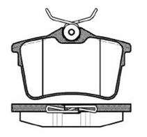 Комплект тормозных колодок, дисковый тормоз