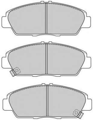 Комплект тормозных колодок, дисковый тормоз