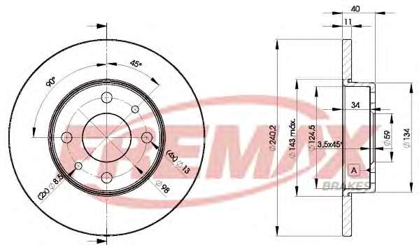 Тормозной диск